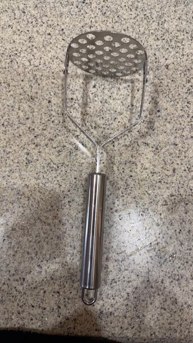 Customer photo review of Stainless Steel Potato Masher