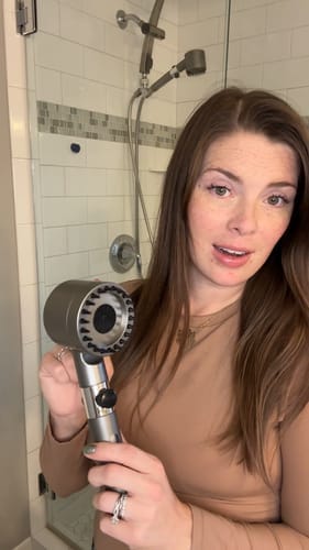 Customer photo review of THE FILTERED SHOWERHEAD™