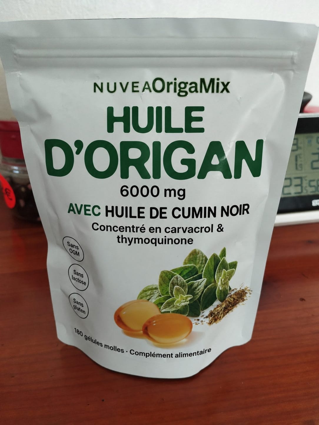 Customer photo review of Gélules OrigaMix – fini les réveils nocturnes, retrouvez un jet puissant