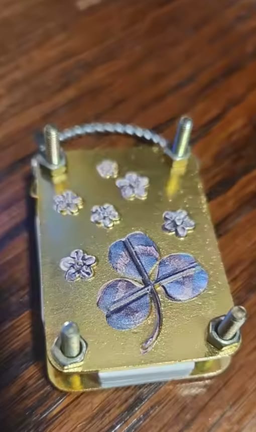 Customer photo review of Bloomkept™ Mini Flower Press