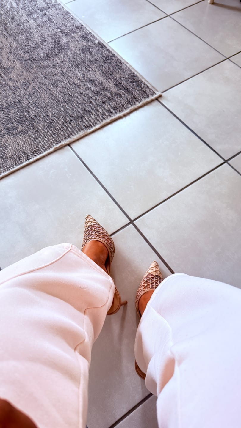 Customer photo review of Miss Black Gallery 9 Court - Taupe