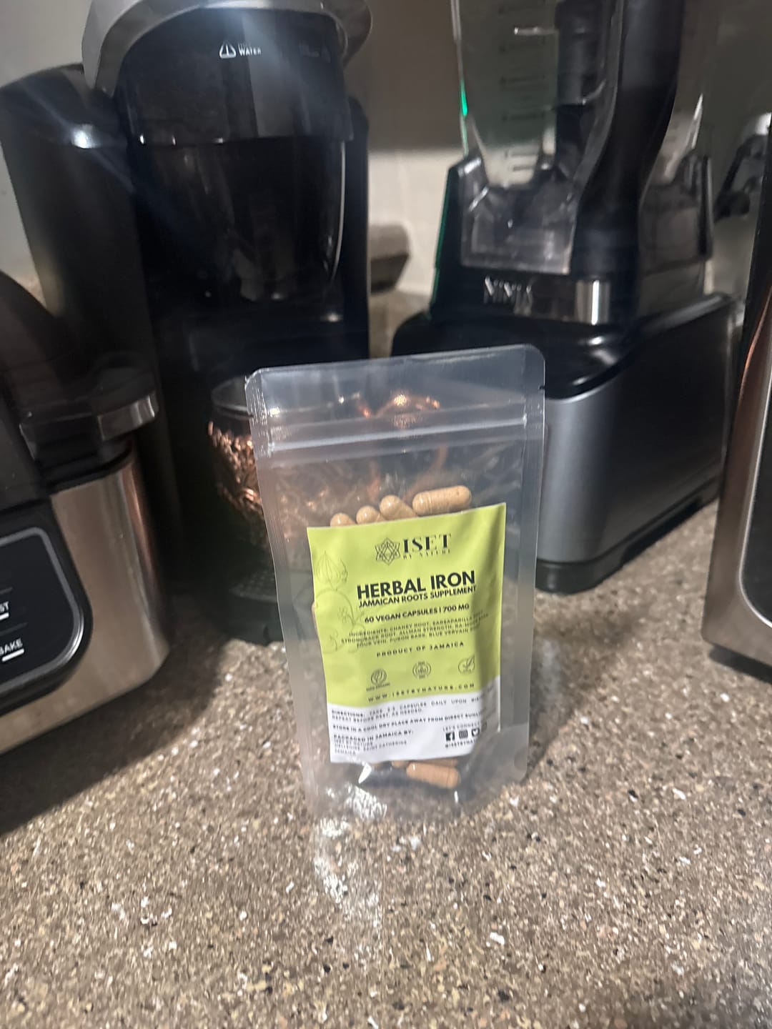 Customer photo review of Herbal Iron Roots™ Capsules