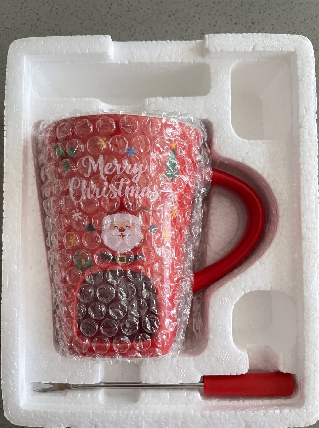 Customer photo review of Taza fondue Dipcao