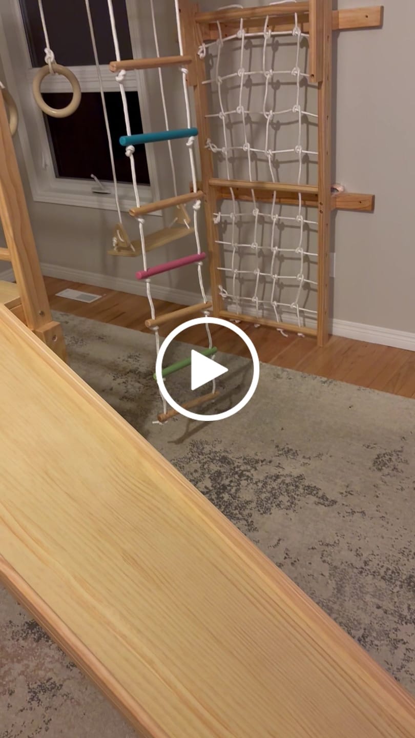 Customer video review of Grove | Foldable Jungle Gym - Wall Mounted