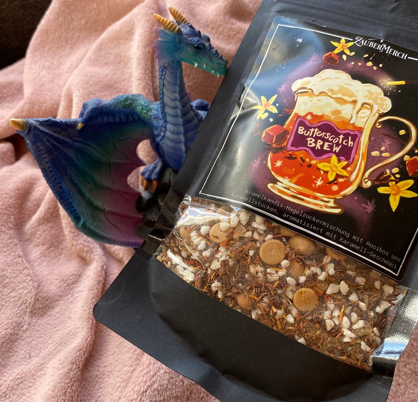 Customer photo review of Butterscotch Brew – Rooibos Tee Butterscotch Karamell
