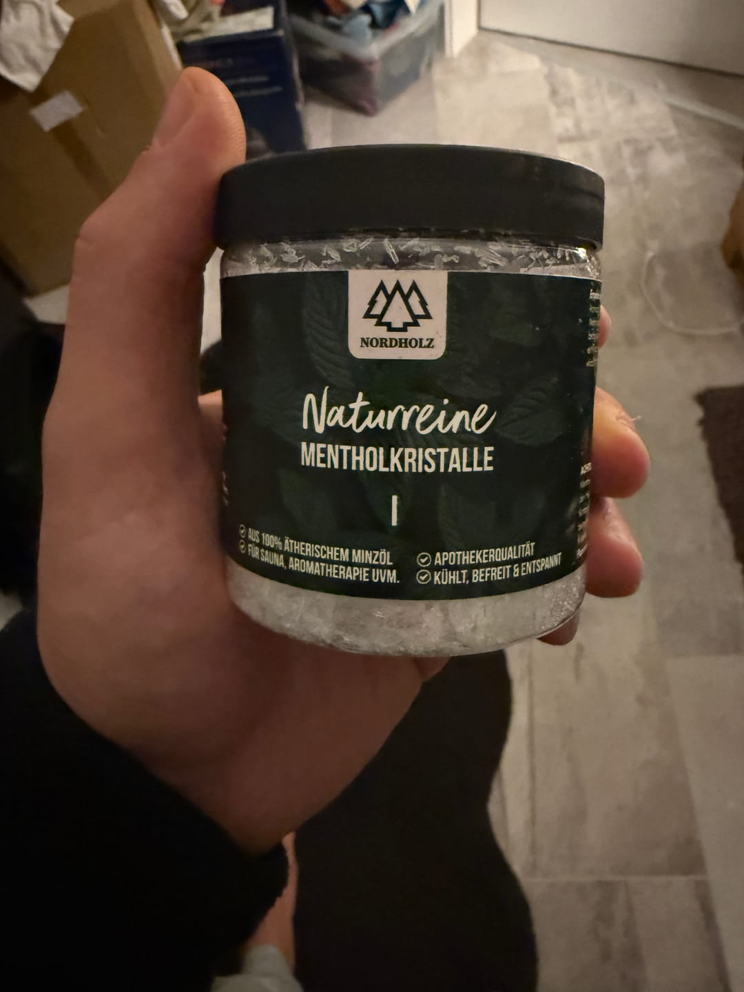 Customer photo review of Sauna Mentholkristalle