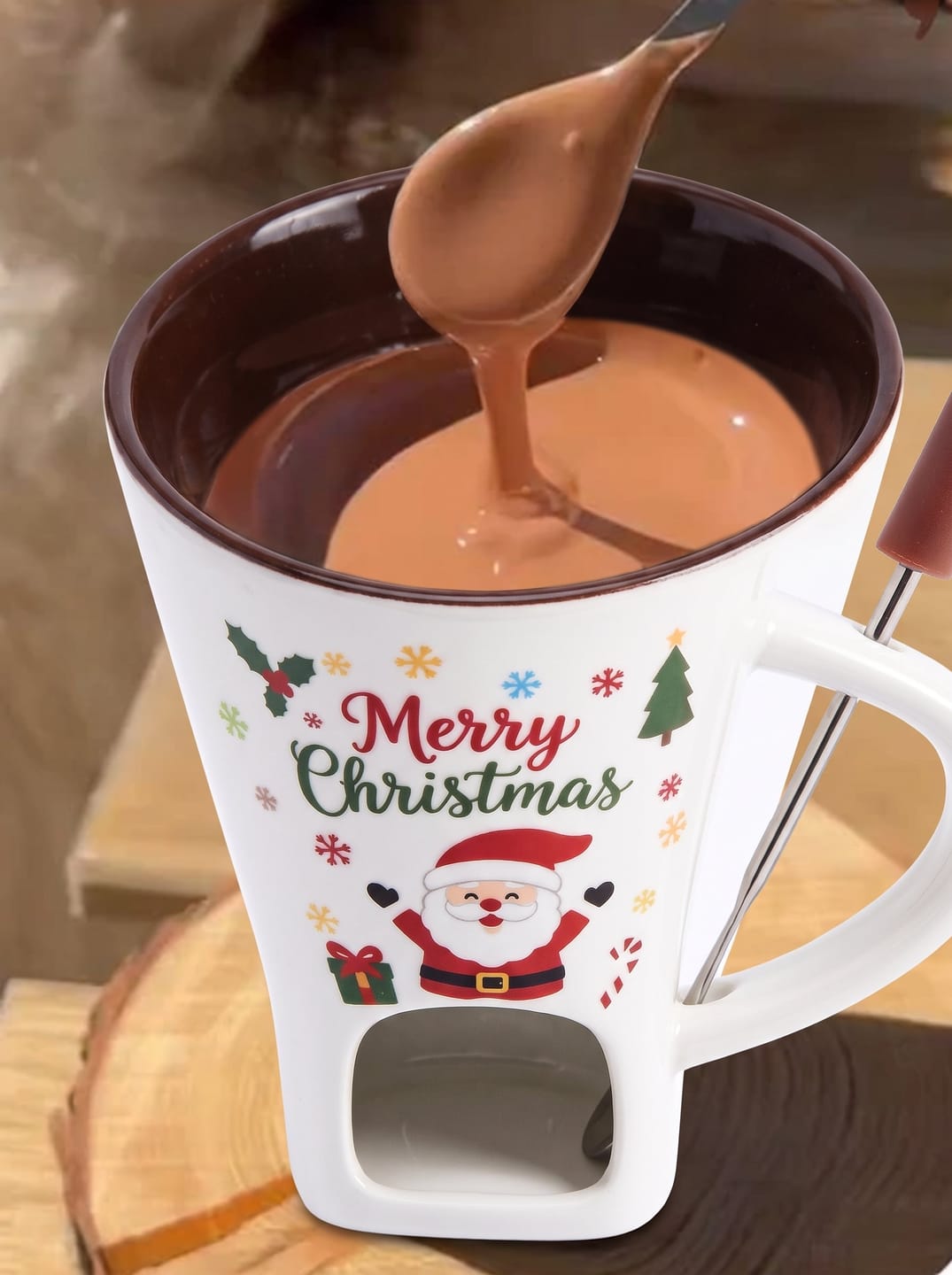 Customer photo review of Taza fondue Dipcao