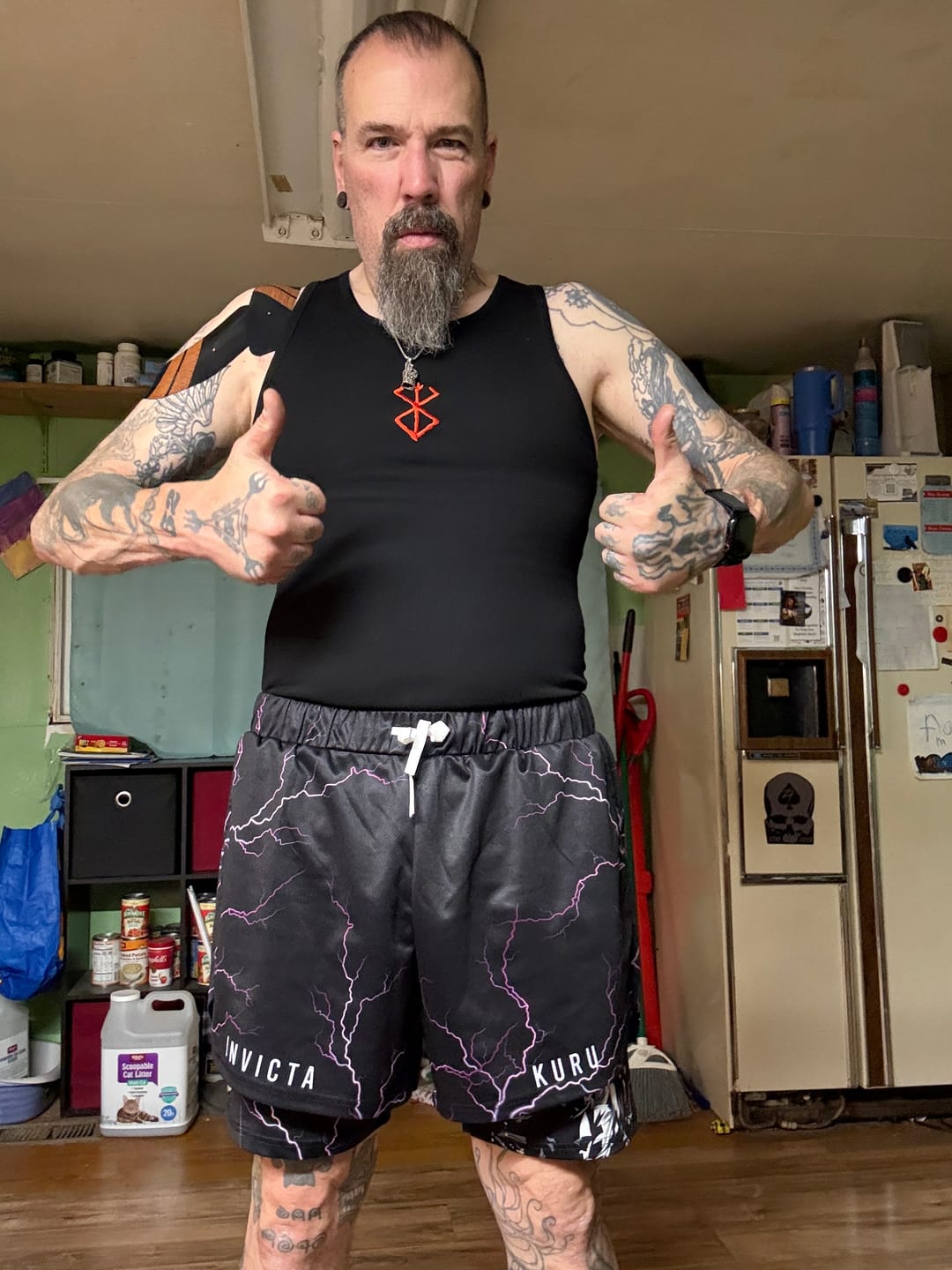 Customer photo review of Honoured One Performance Shorts