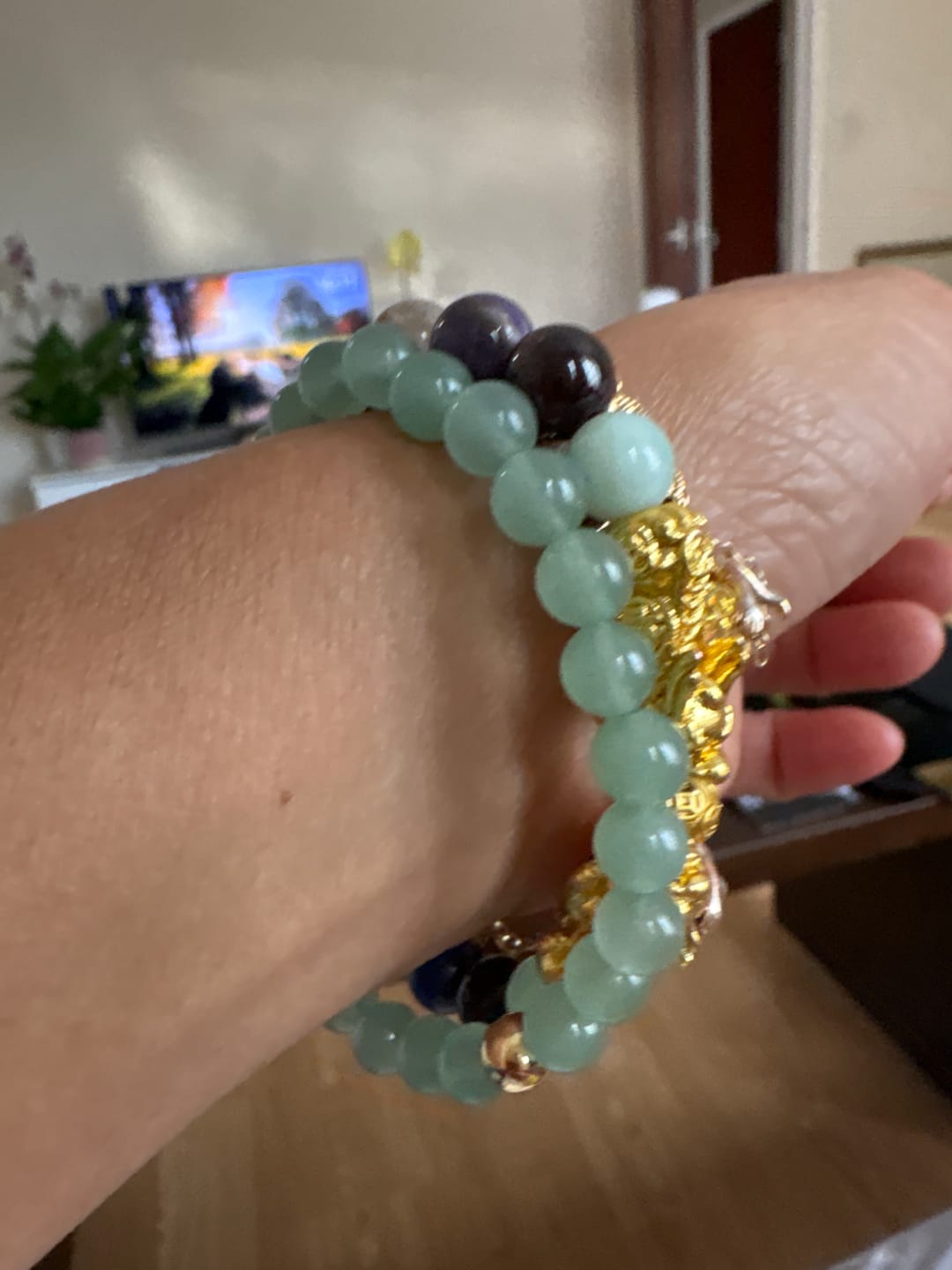 Customer photo review of Abundance Jade Power Crystal Bracelet