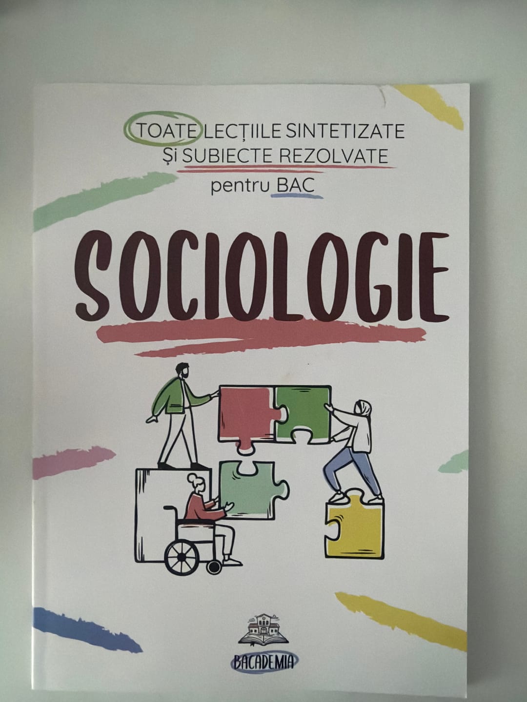 Customer photo review of Carte Sociologie Bacalaureat Bacademia