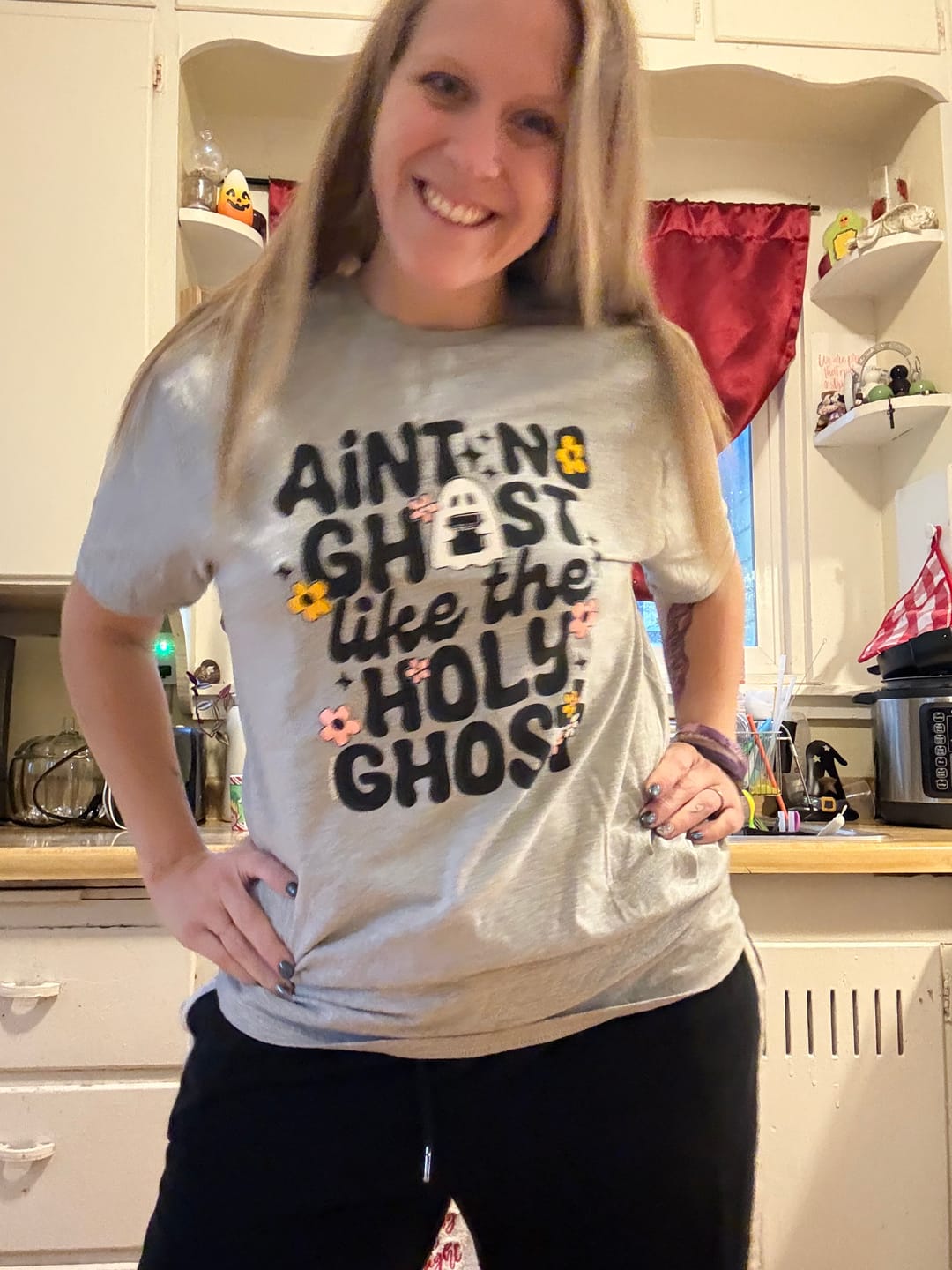 Customer photo review of Women's Christian T-Shirt Club