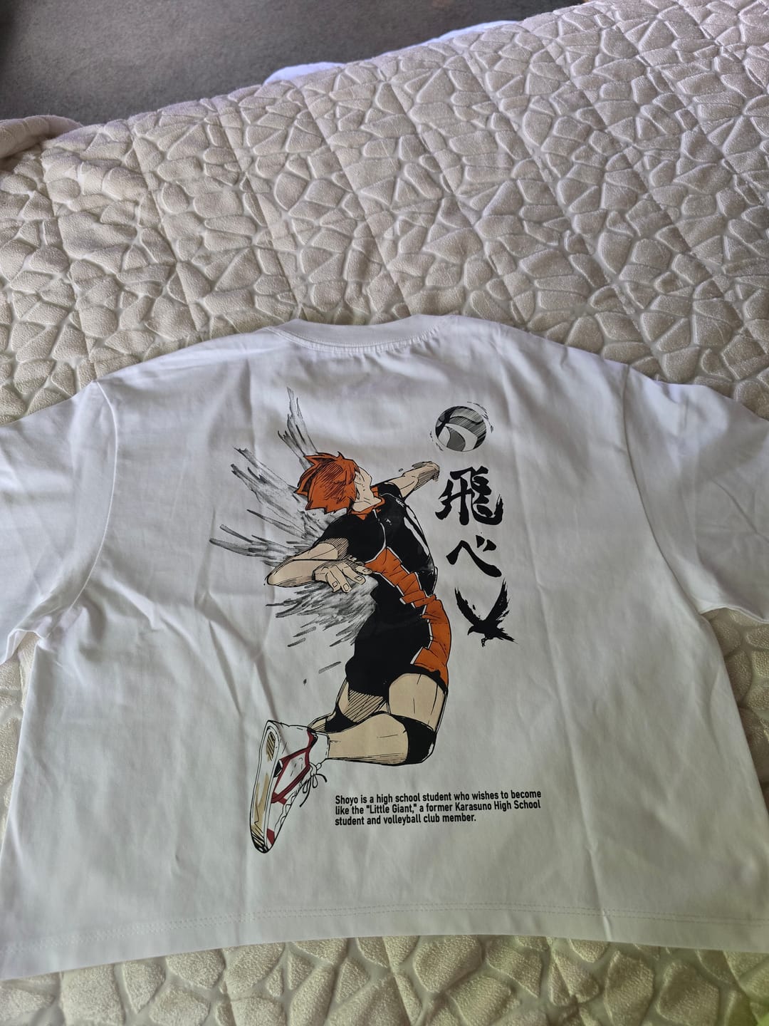 Customer photo review of Croptop Shoyo Hinata - Haikyuu