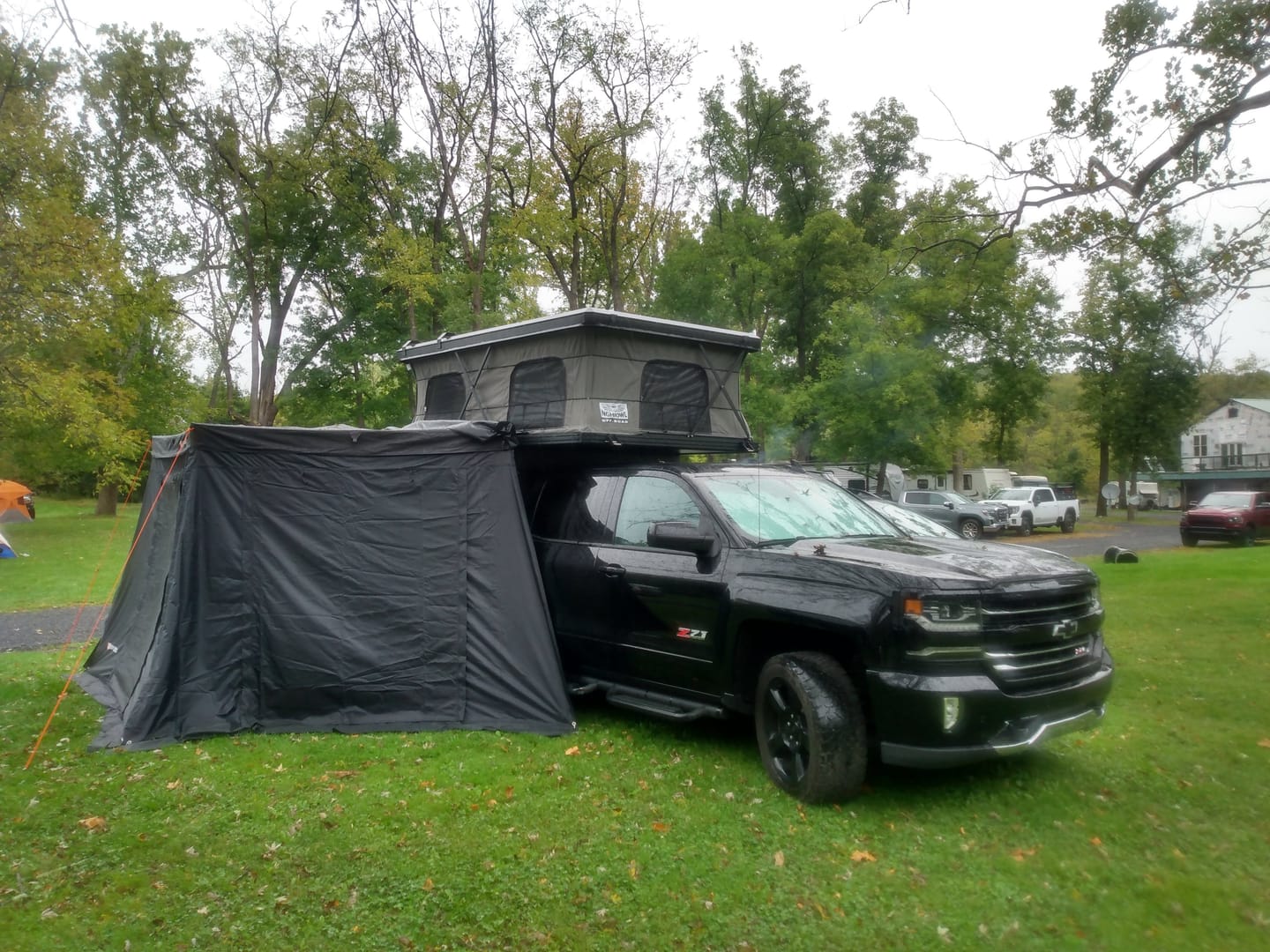 Customer photo review of OPENROAD  270 Free Standing Awning for Camping-Adventure Series