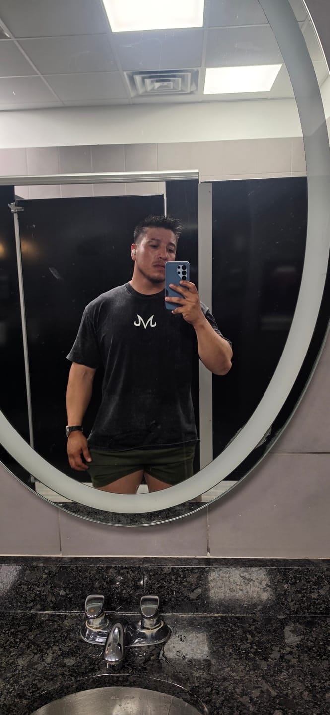 Customer photo review of Majin Vegeta Oversized Acid Wash Tee | Anime Streetwear