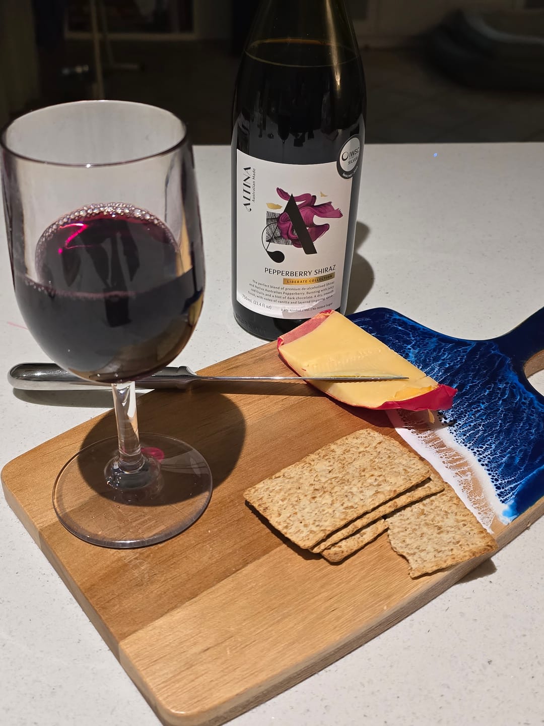 Customer photo review of Resin Charcuterie Board GWP