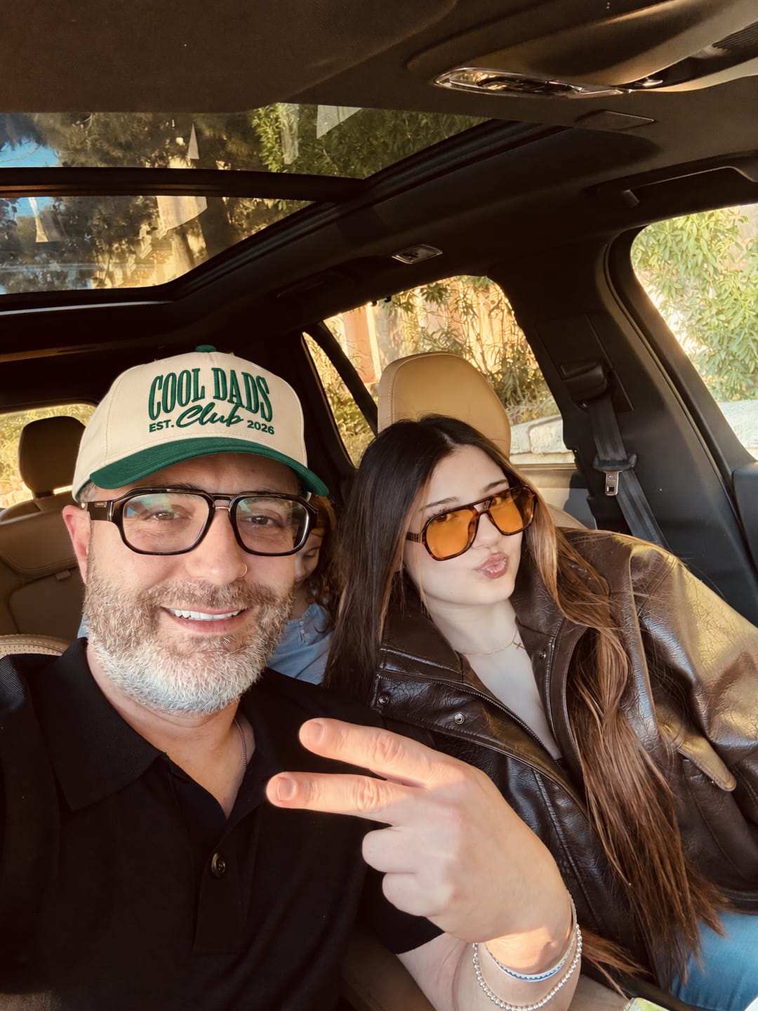 Customer photo review of Custom Cool Dads Club Est Snapback Hat – Embroidered Baseball Cap for Dad
