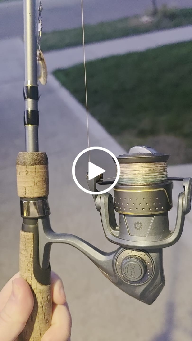 Customer video review of 8 Strand No Fade Braided Fishing Line Series - Super Sleek & Smooth Braided Fishing Line - High Performance Fishing Line For Saltwater & Freshwater