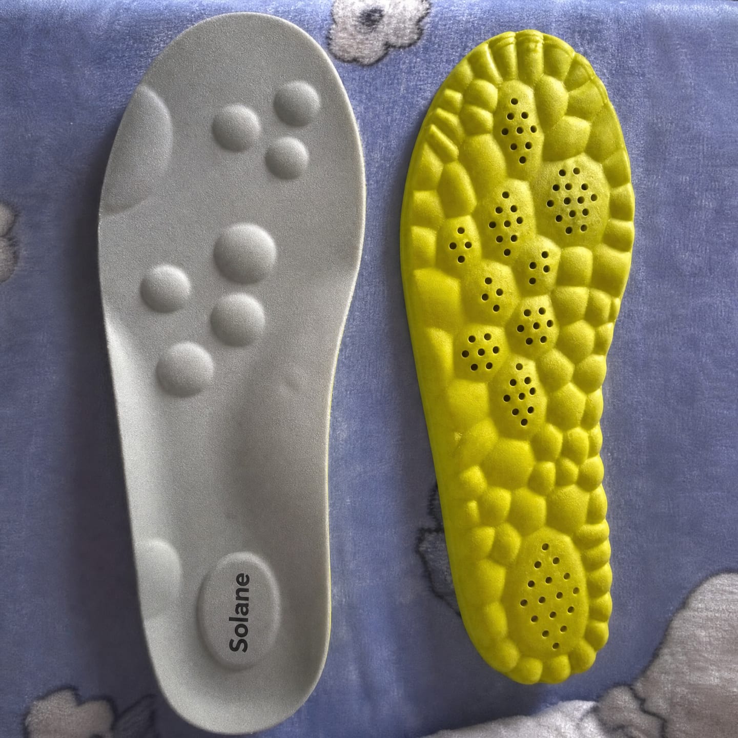 Customer photo review of Plantillas Solane® – Juega más tiempo, sin dolor