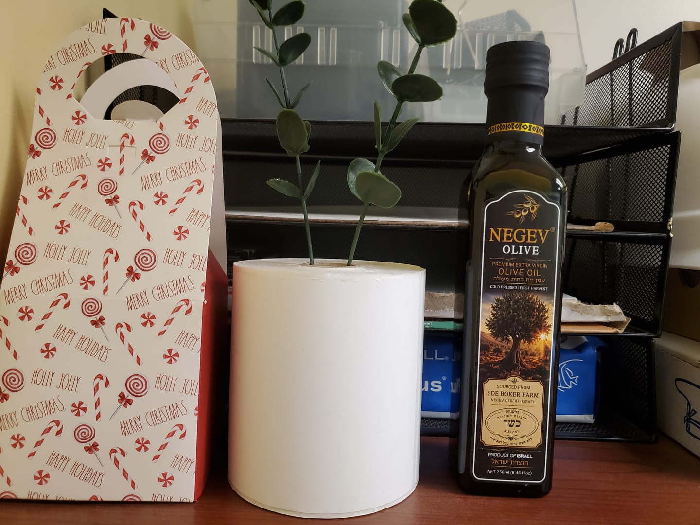 Customer photo review of NEGEV Israeli Extra Virgin Olive Oil כשר