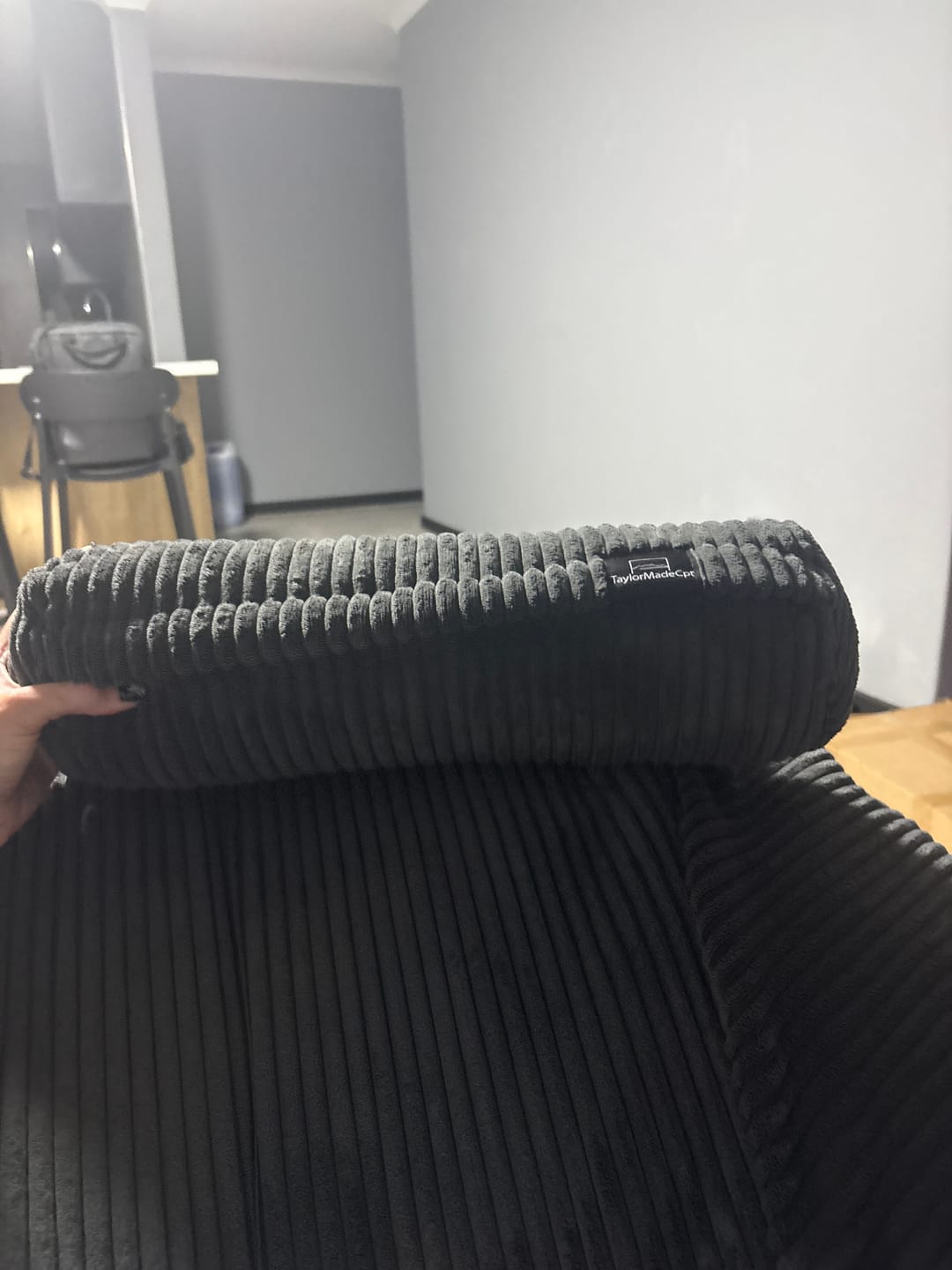 Customer photo review of Premium Bean Bag Pillow