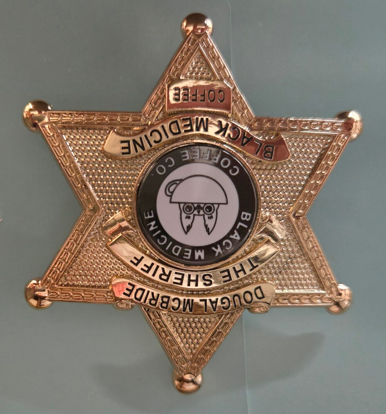 Customer photo review of Customizable Badge MA27
