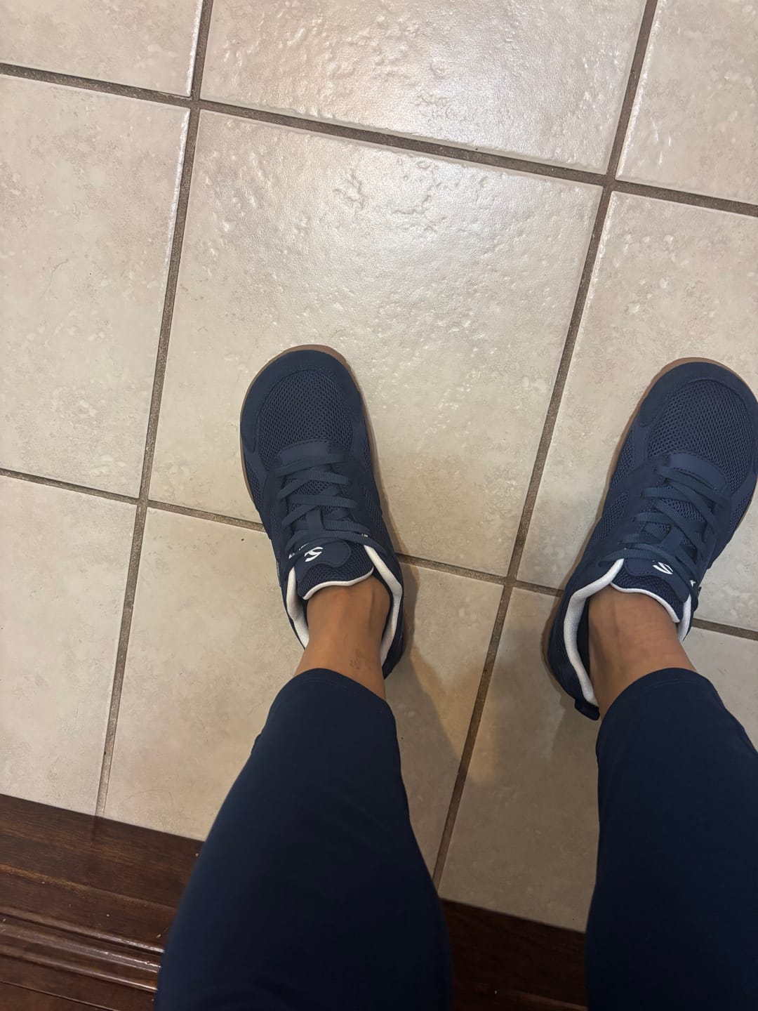 Customer photo review of Sienna - Wide Toe Sneakers