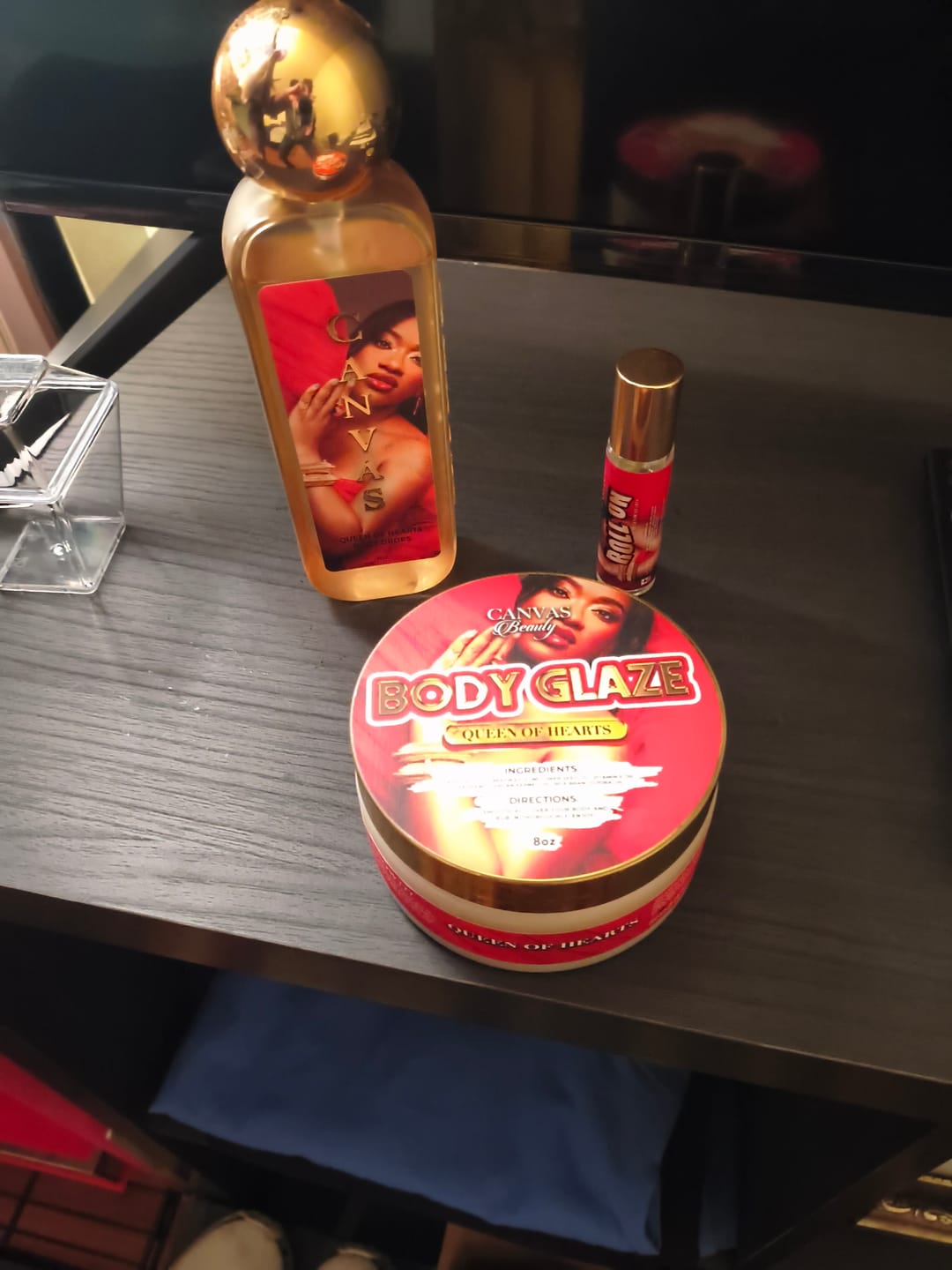 Customer photo review of QUEEN OF HEARTS TRIO
