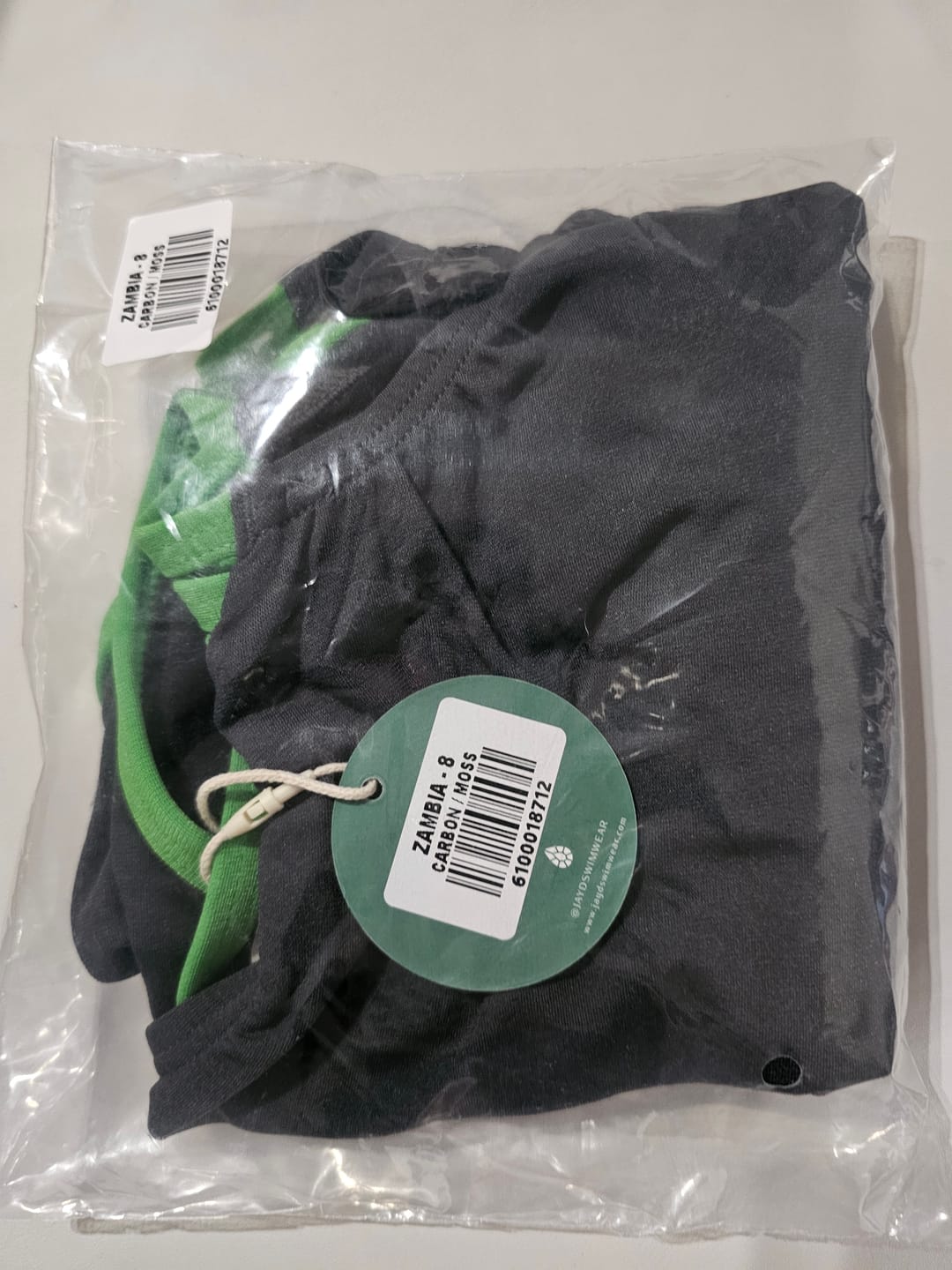 Customer photo review of ZAMBIA ONE PIECE - Carbon|Moss