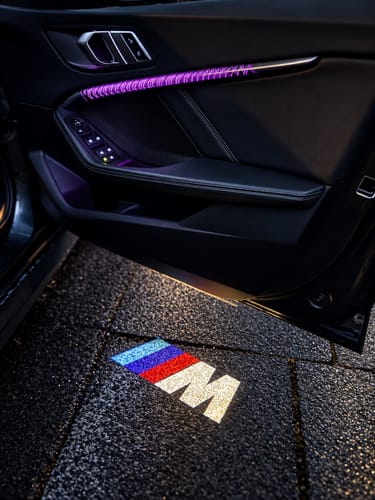 Customer photo review of BMW F SERIES DOOR LIGHTS