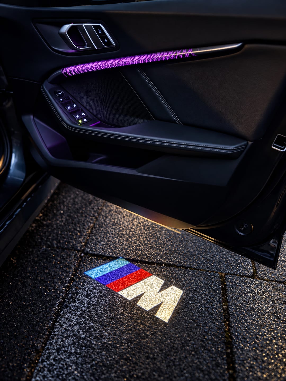Customer photo review of BMW F SERIES DOOR LIGHTS