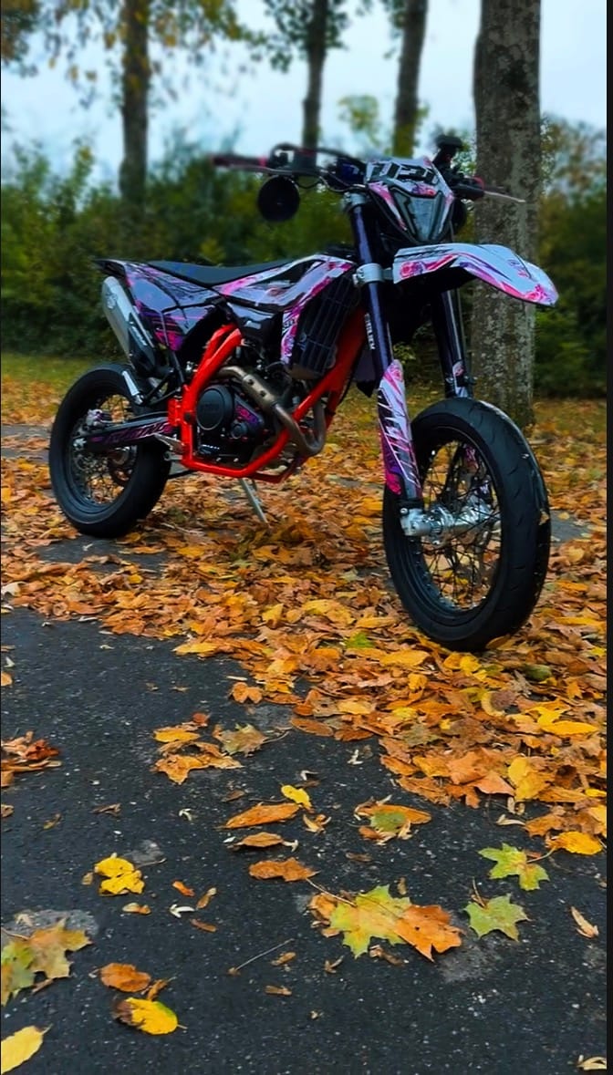 Customer photo review of FADED - GRAPHICS KIT