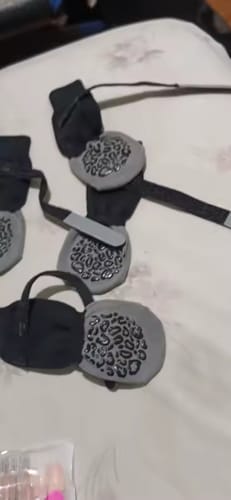 Customer photo review of Anti-Slip Dog Socks for Slippery Floors