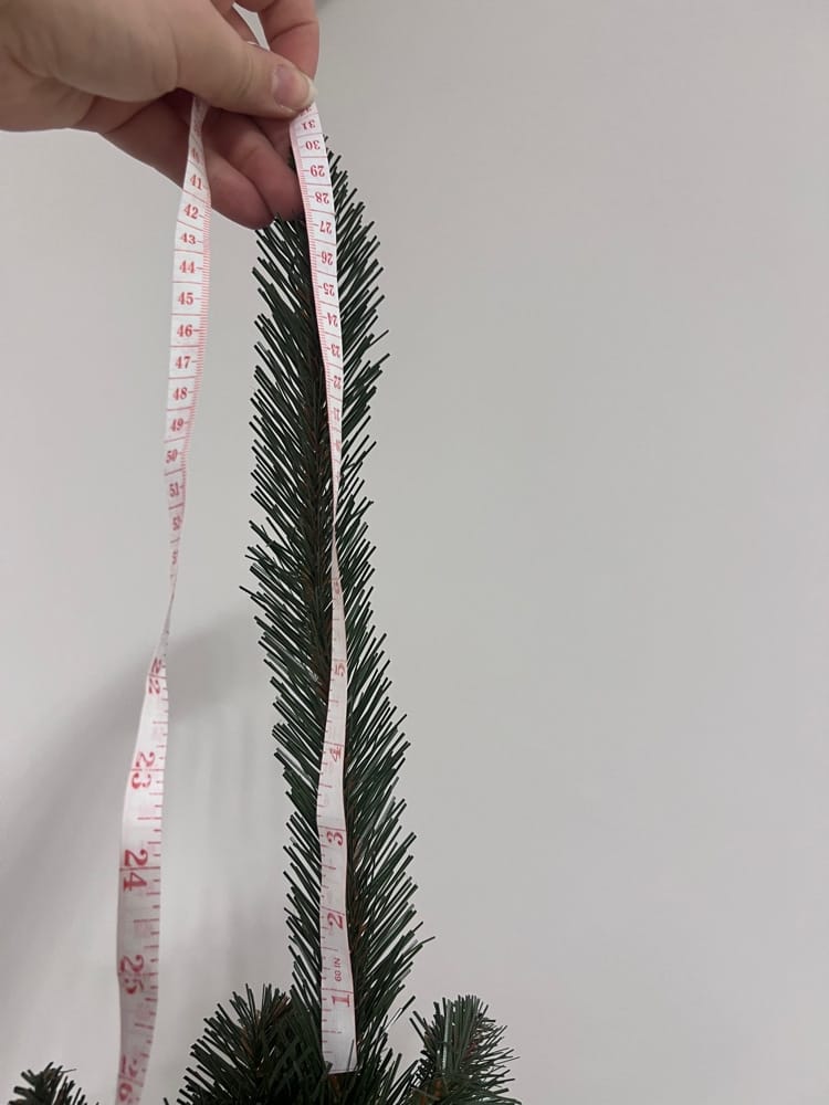 Customer photo review of Brad artificial de Crăciun Bucegi, verde clasic, 180 cm, cu suport