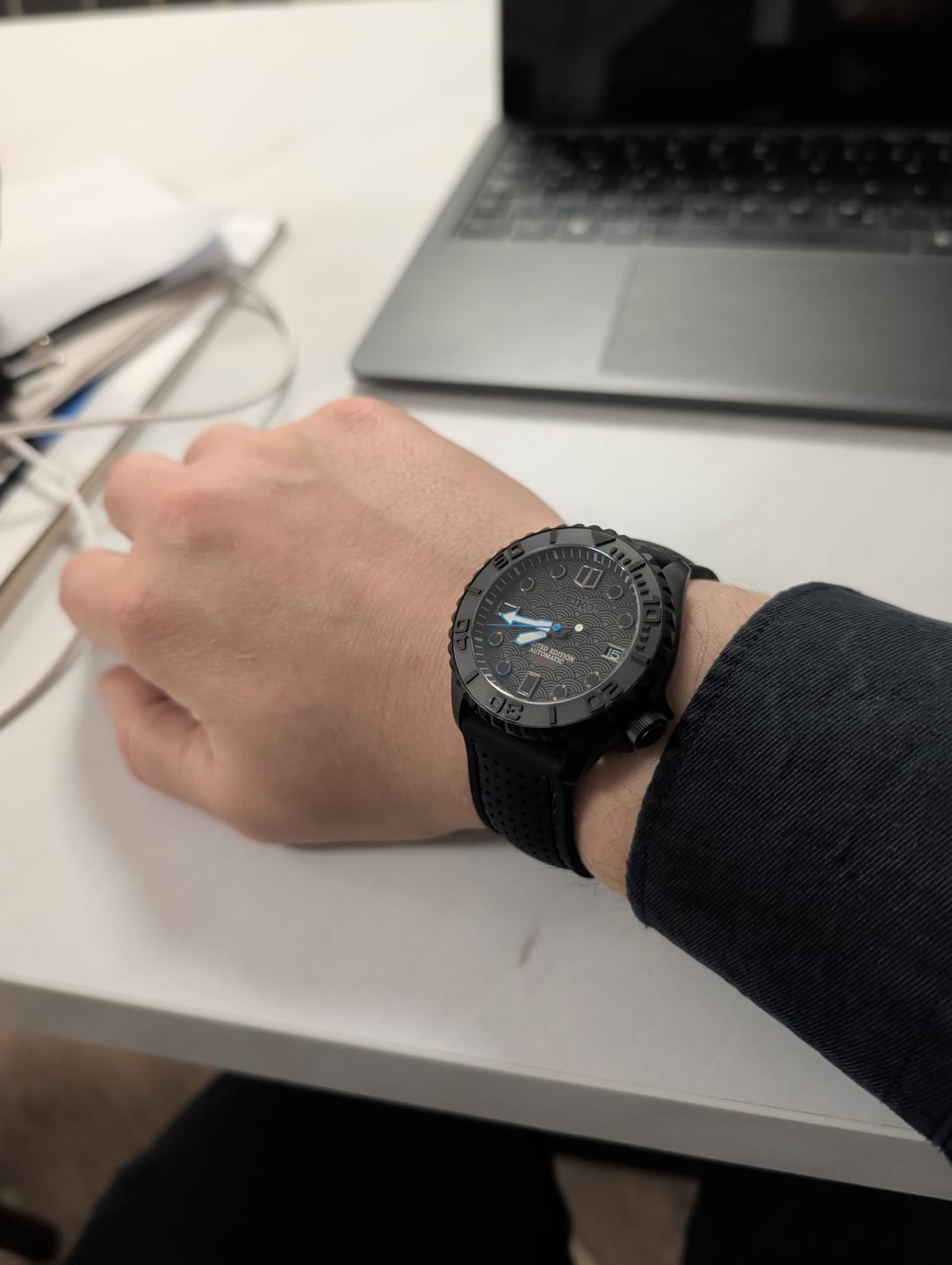 Customer photo review of 'Blue Vortex' SKX - Exclusives Series