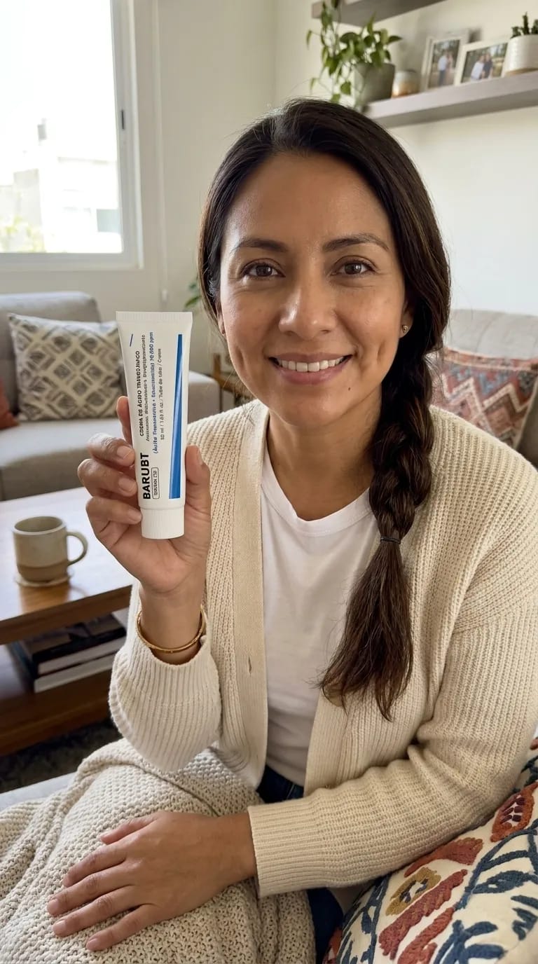 Customer photo review of Barubt — Dile adiós a tus manchas y elimínalas desde la raíz.