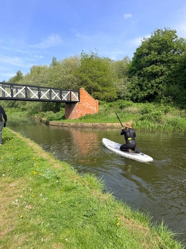 Customer photo review of Aquaplanet ALLROUND TEN 10' Inflatable Paddle Board Package - Spectre