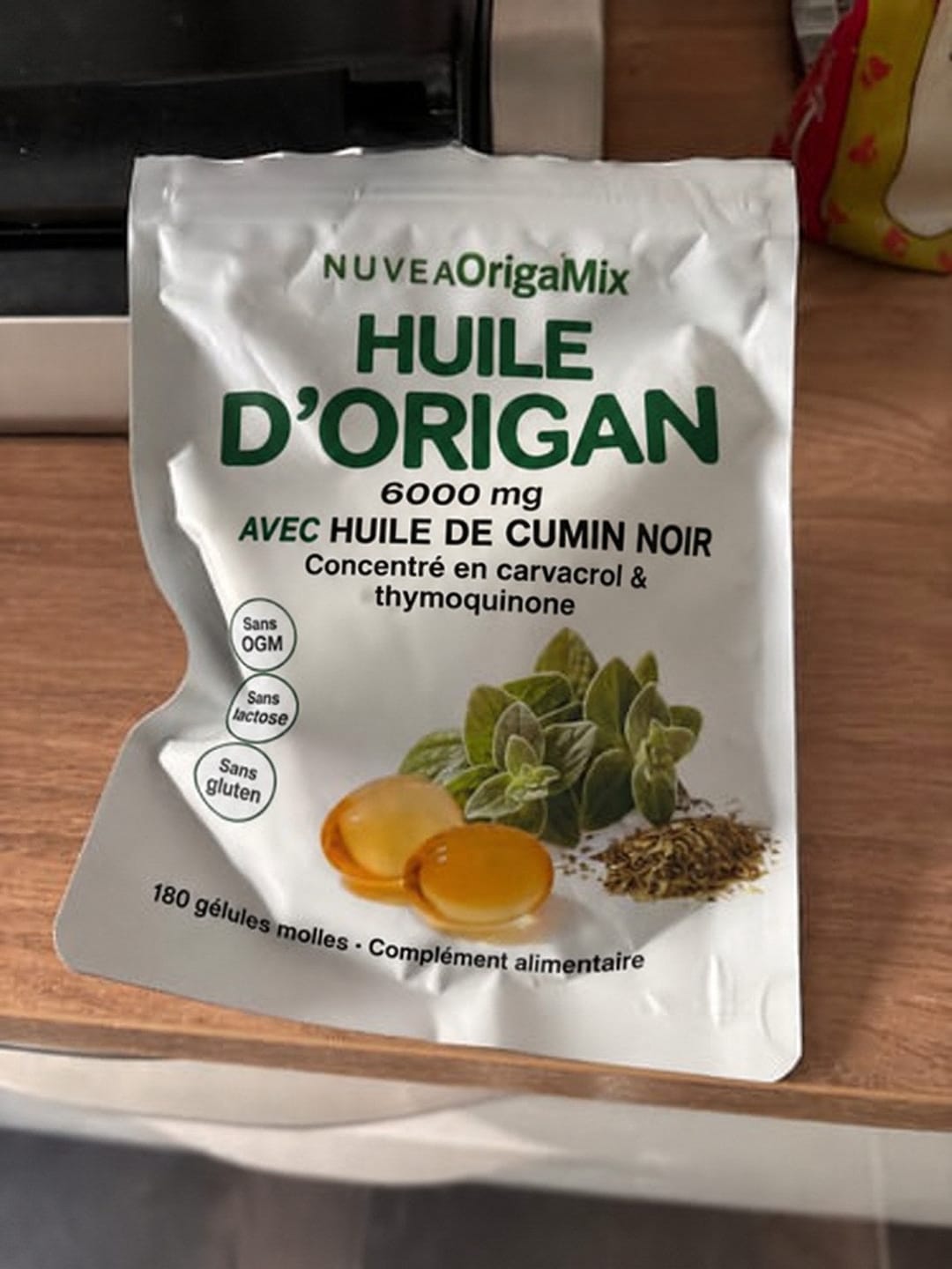 Customer photo review of Gélules OrigaMix – Élimination naturelle des parasites intestinaux, ballonnements et fatigue chronique