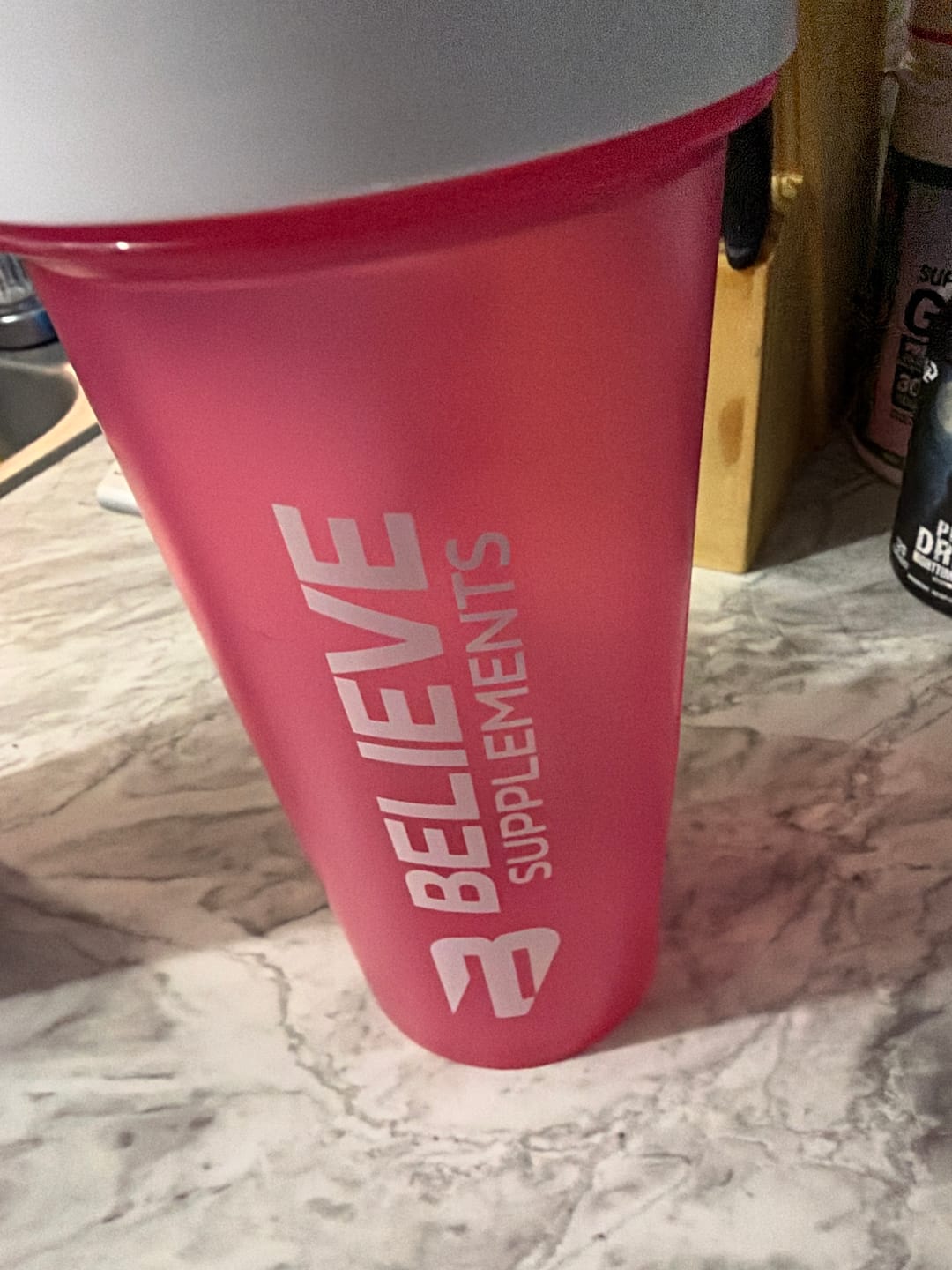 Customer photo review of Believe Shaker