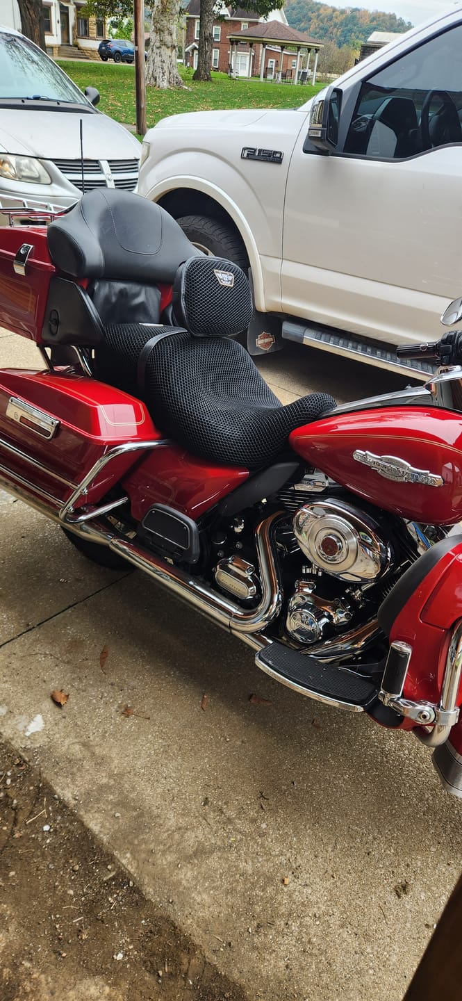 Customer photo review of Wind Rider Seat Cover