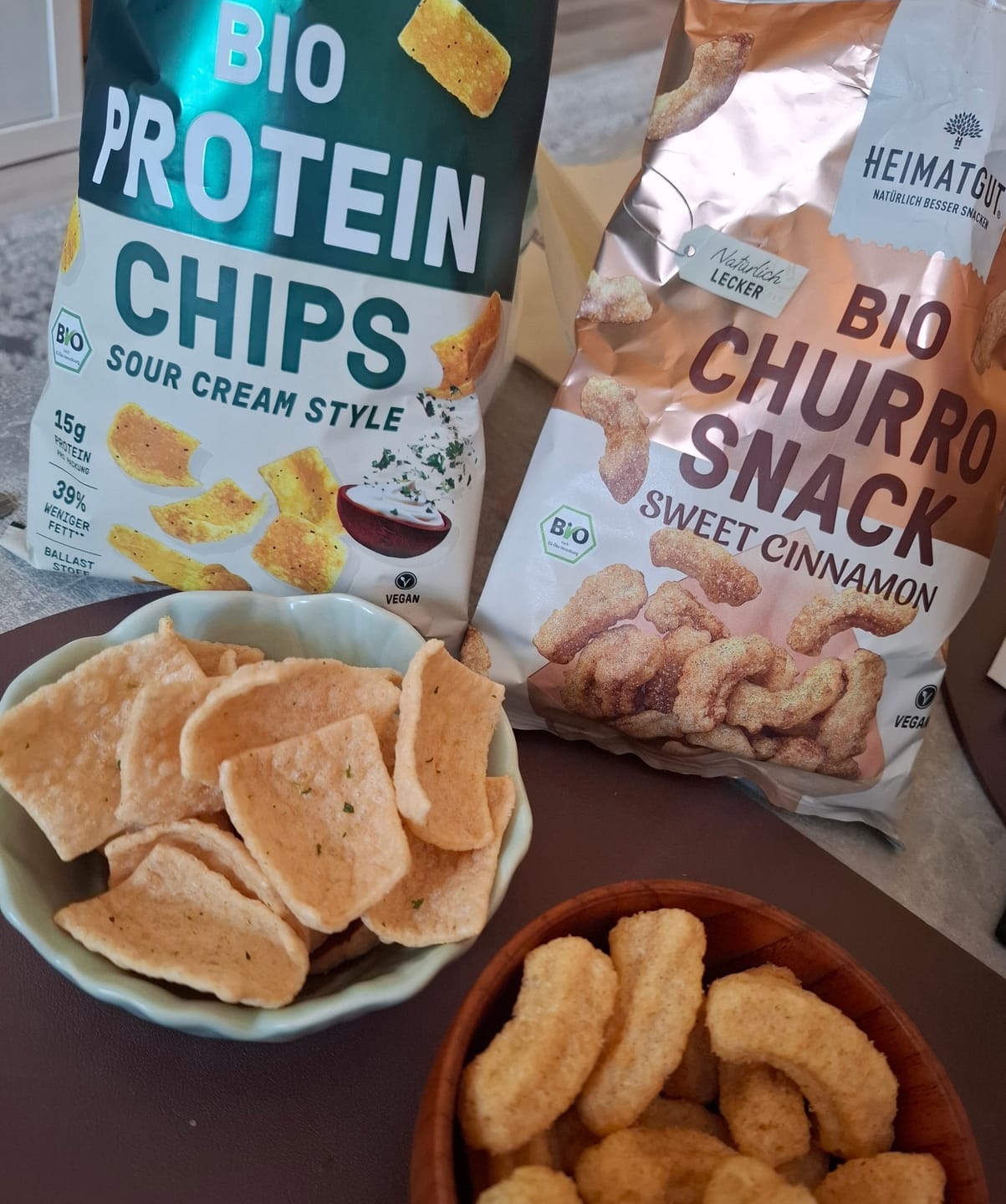 Customer photo review of Bio Protein Chips Sour Cream Style
