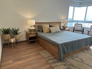 Customer photo review of Kyoto Wooden Bedside
