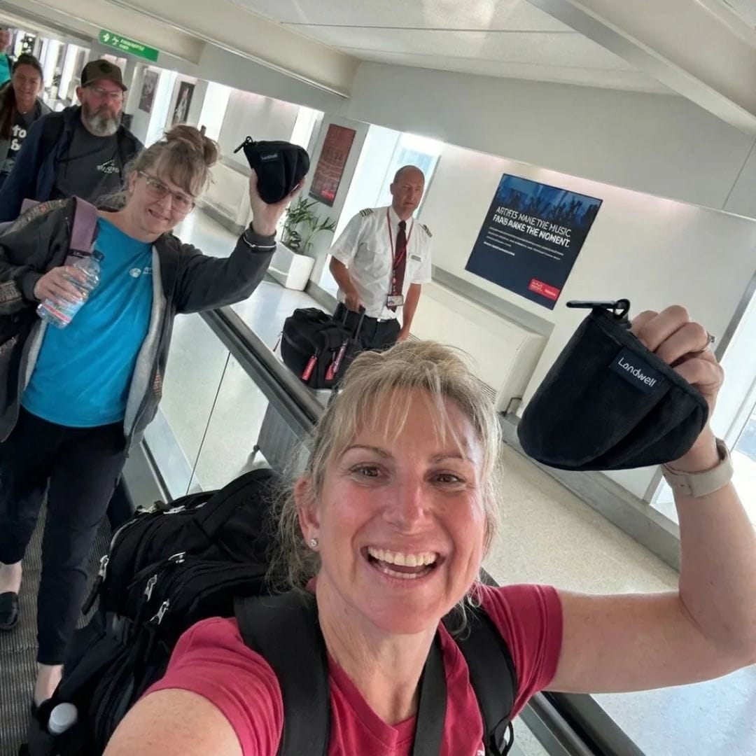 Customer photo review of Landwell™ Travel Wrap