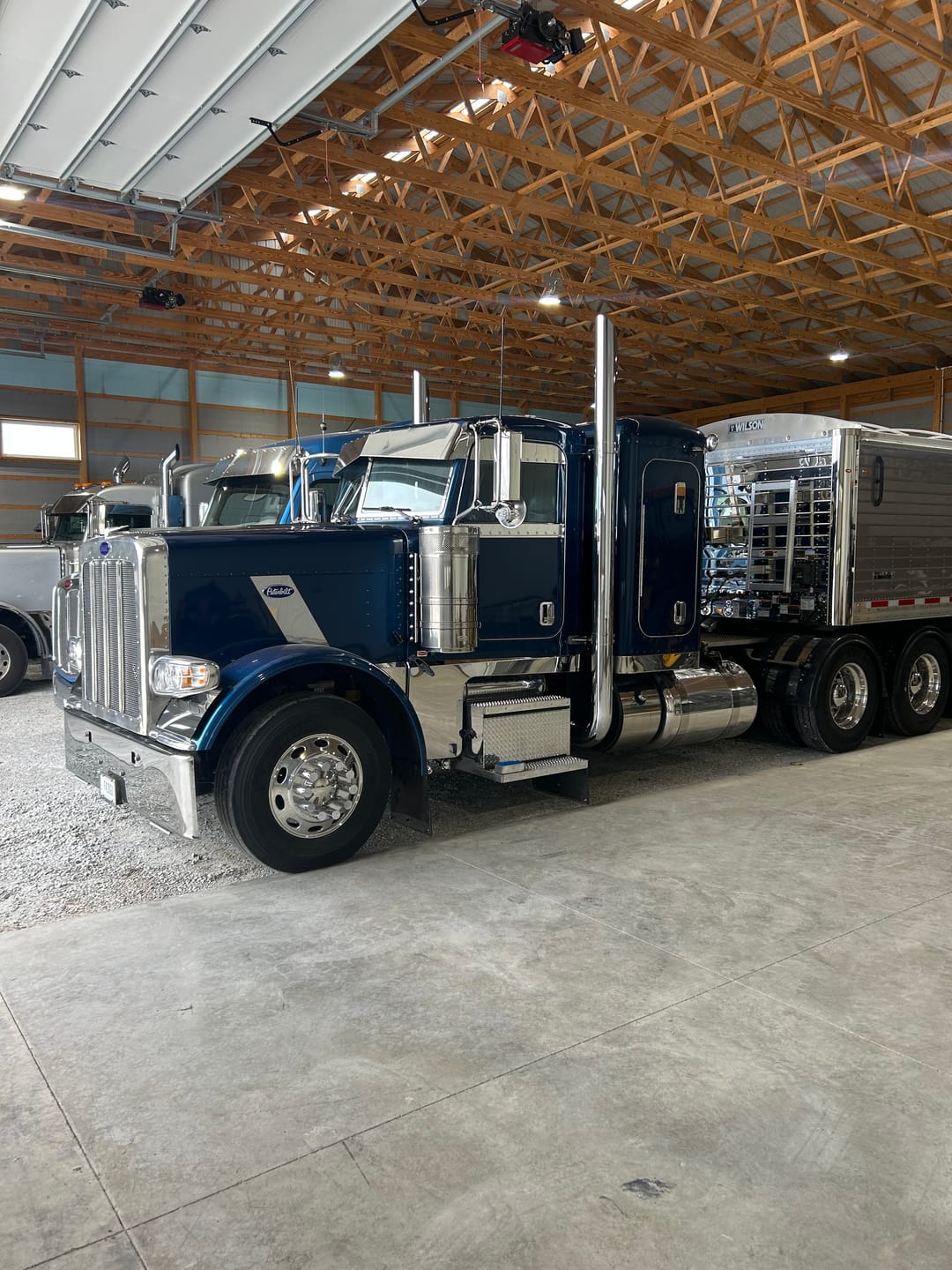 Customer photo review of Custom Peterbilt Emblem Decal Replacements Made In The USA (Choose Color)