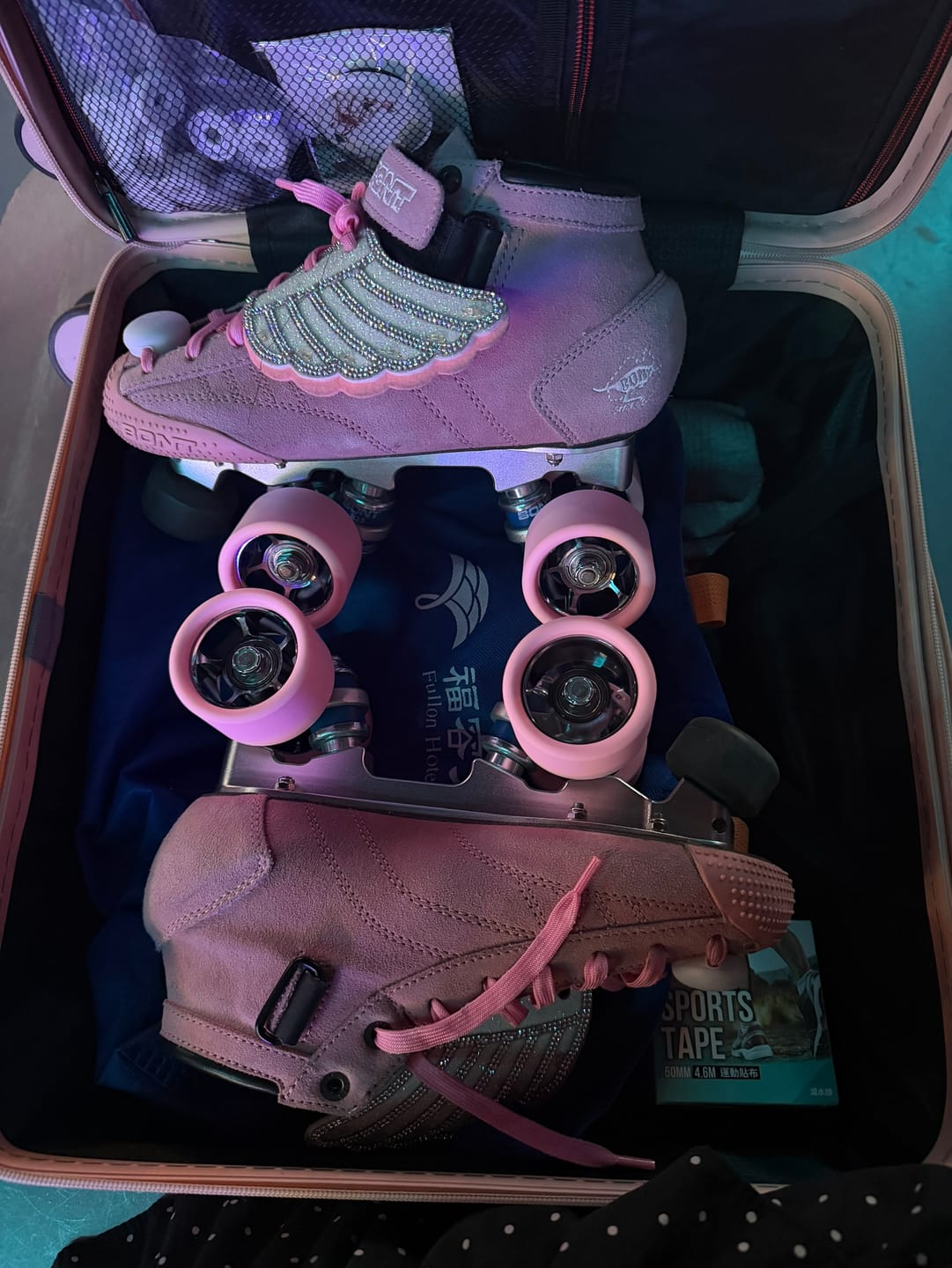 Customer photo review of Royal Assassin Roller Derby Edge Wheels