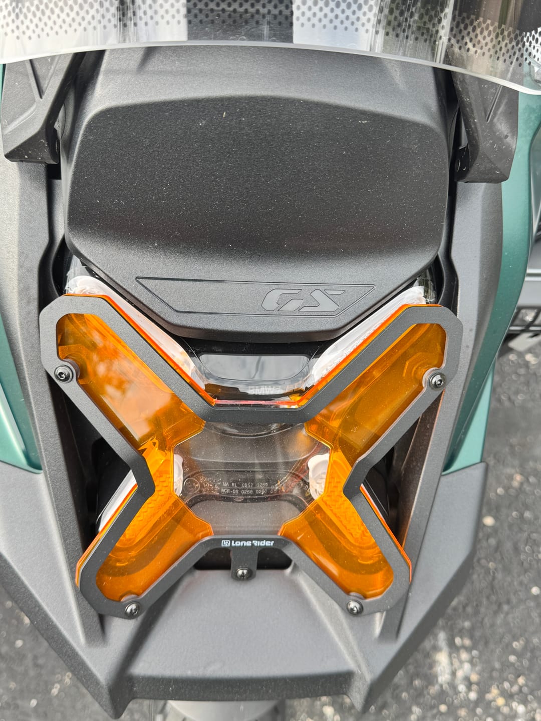 Customer photo review of Headlight Guard Kit for BMW R1300GS / R1300GS Adventure