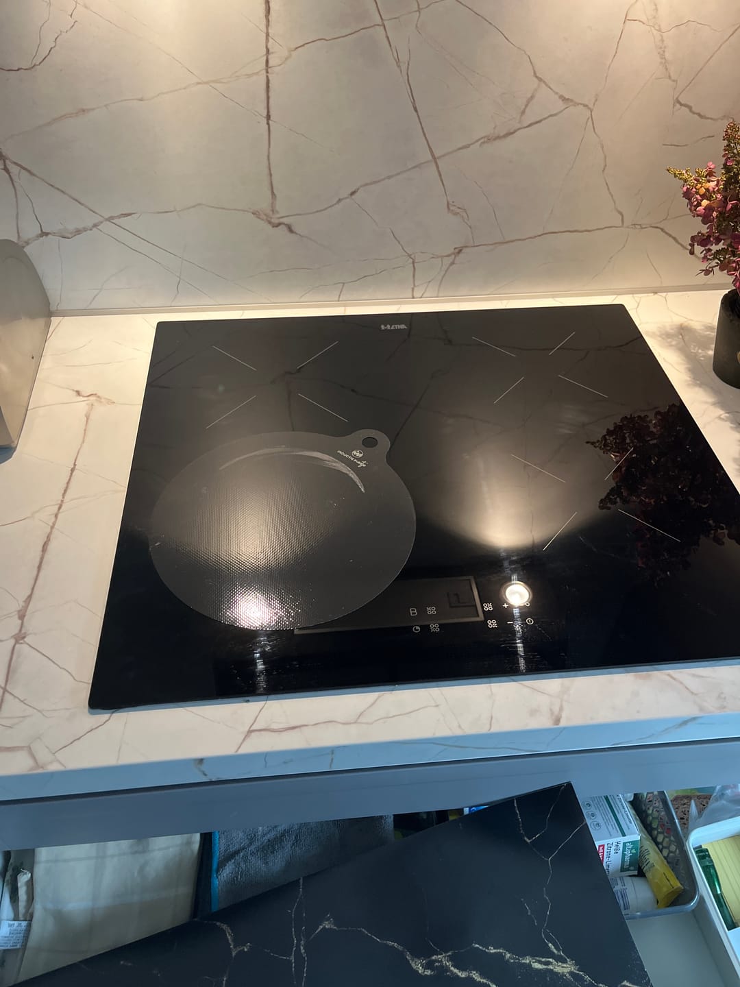 Customer photo review of Inductie matjes set van 4 - Zwart