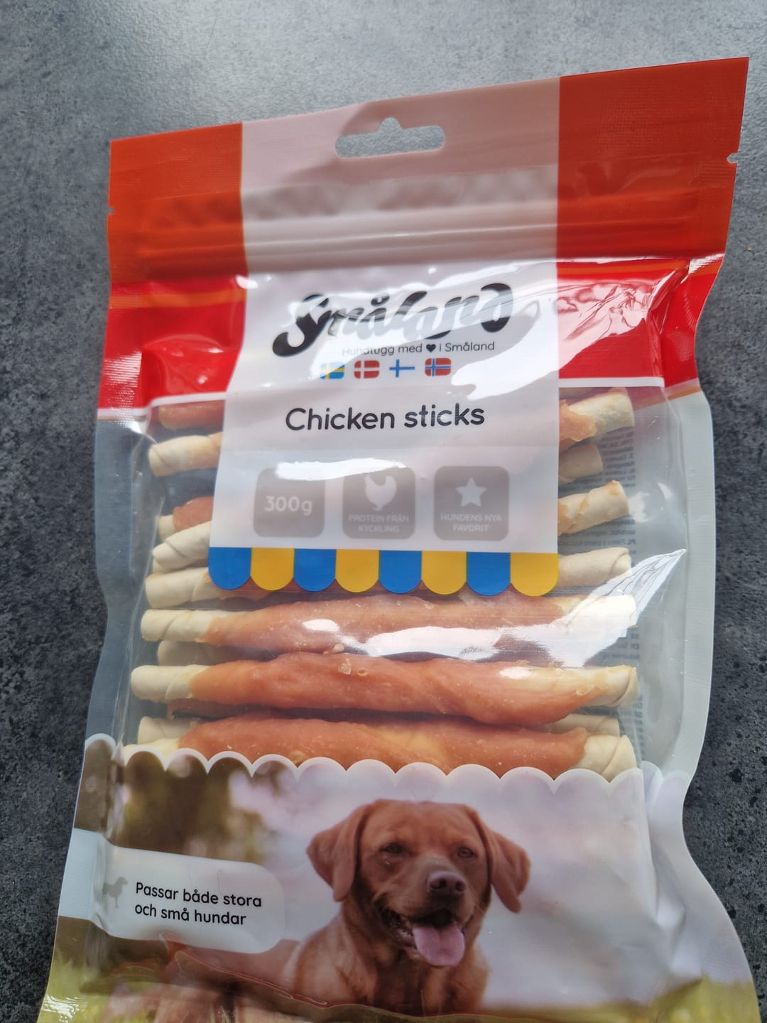 Customer photo review of Småland Chicken Sticks, Valuepack (300g)