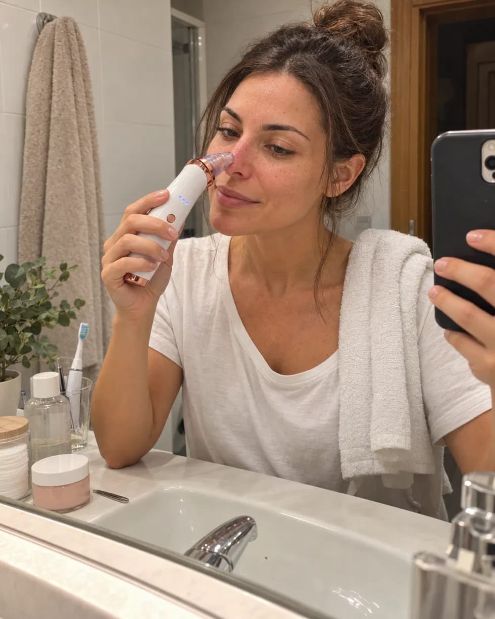 Customer photo review of Succionador de Poros