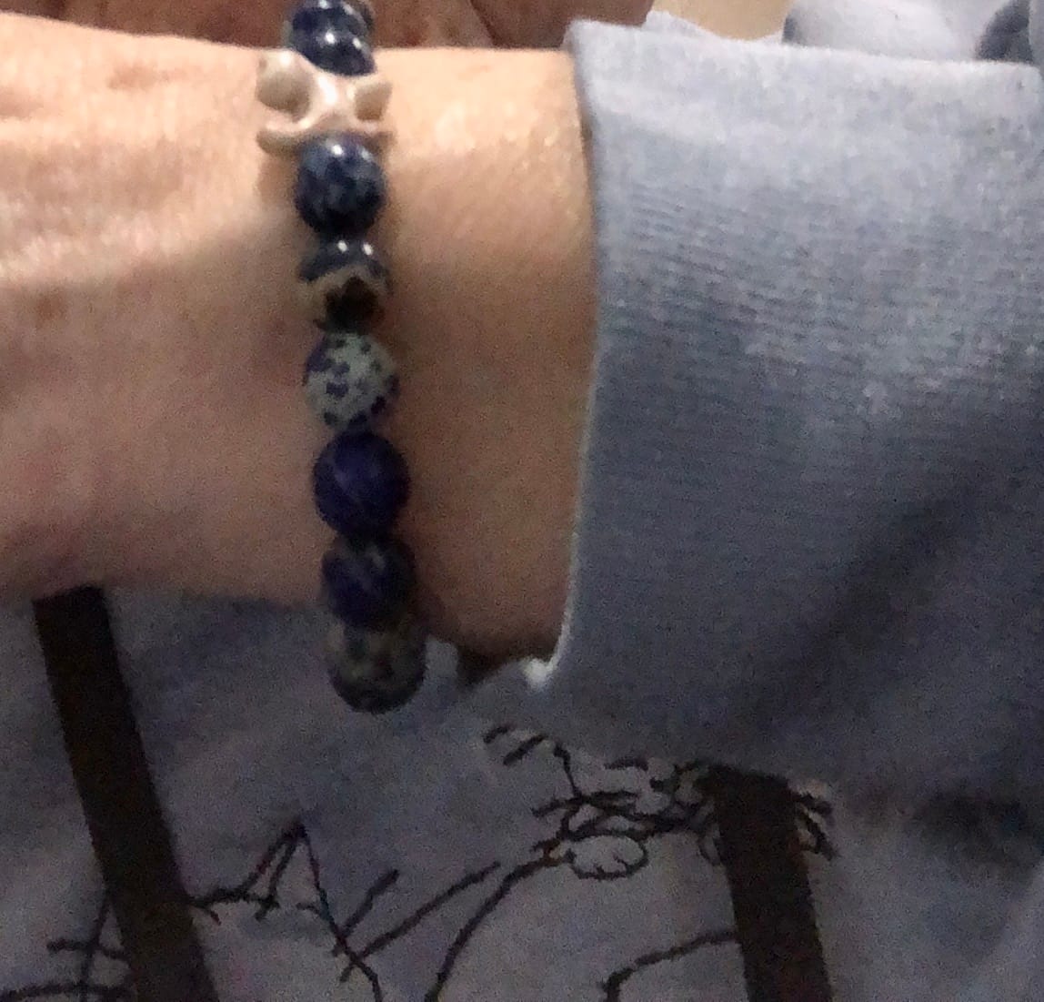 Customer photo review of SUPER Cat STRA Bracelet Deal!