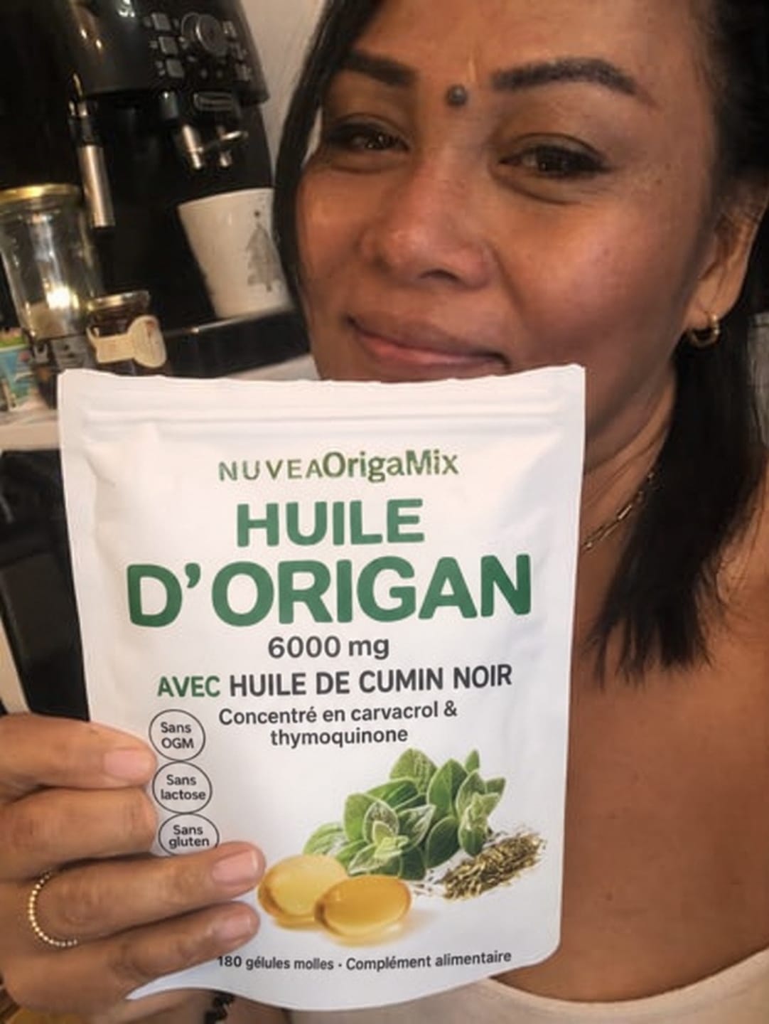 Customer photo review of Gélules OrigaMix – fini les réveils nocturnes, retrouvez un jet puissant